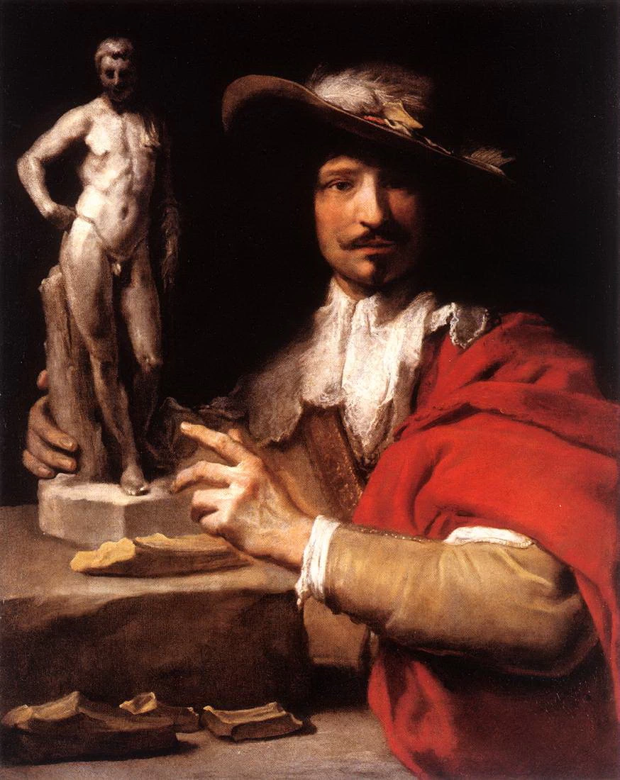 Ritratto dello scultore Nicolas Le Brun - Residenzgalerie, Salzburg